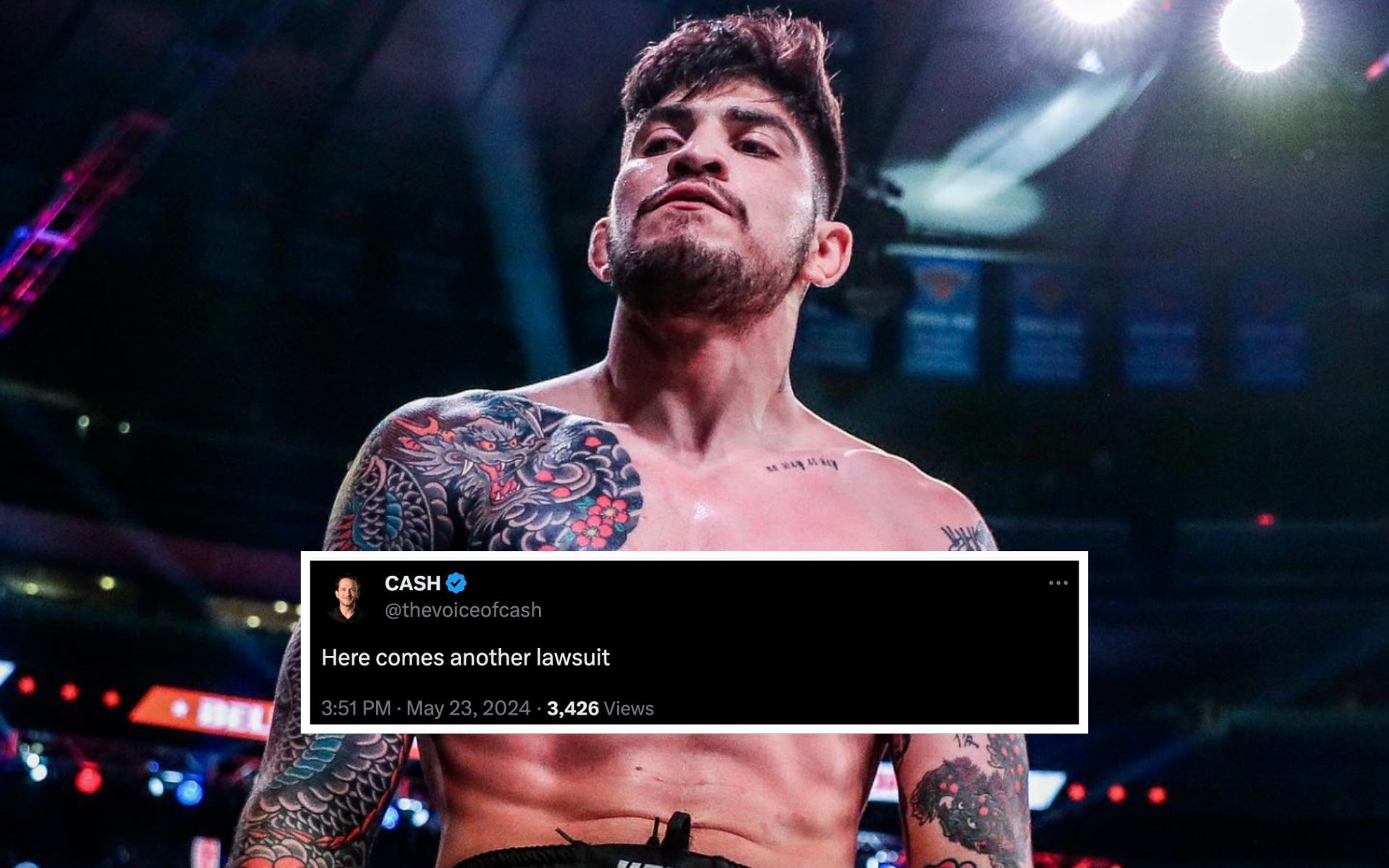 Fans react to Dillon Danis posting screenshots of alleged text messages from Ryan Garcia [Photo Courtesy @dillondanis on Instagram]