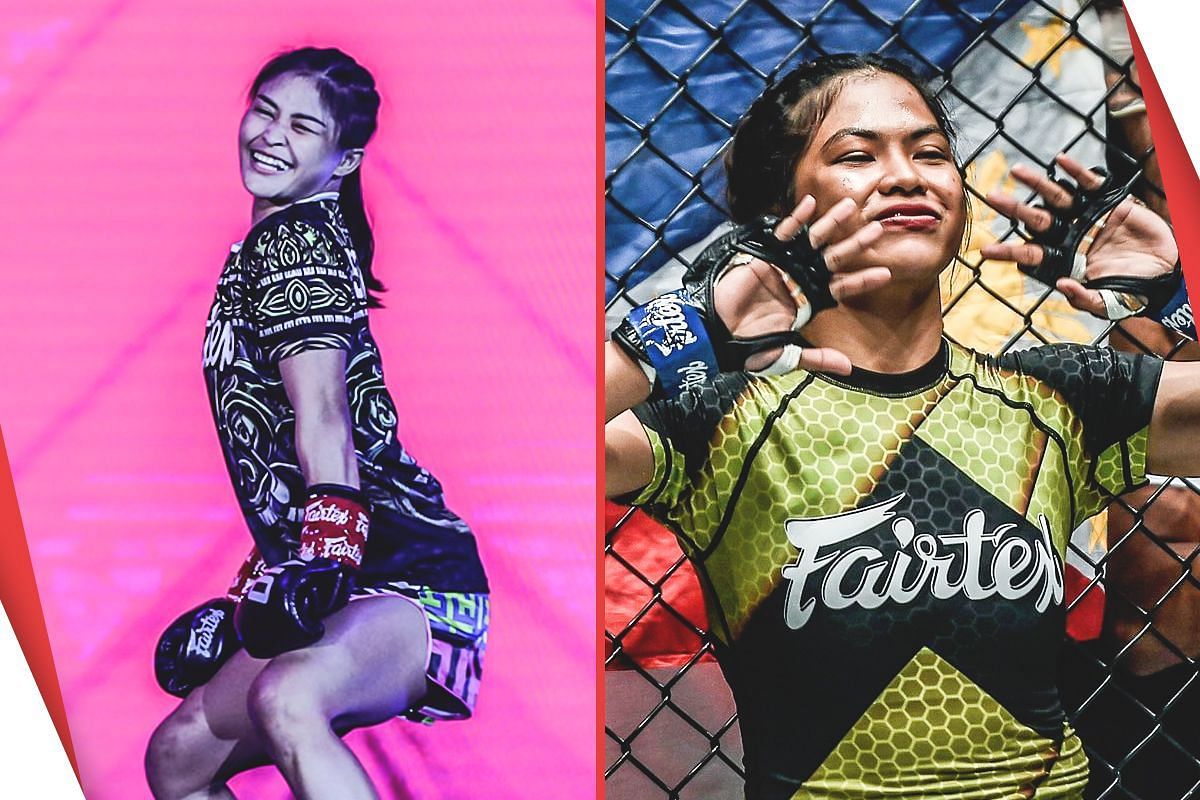 Stamp Fairtex (L) | Denice Zamboanga (R)