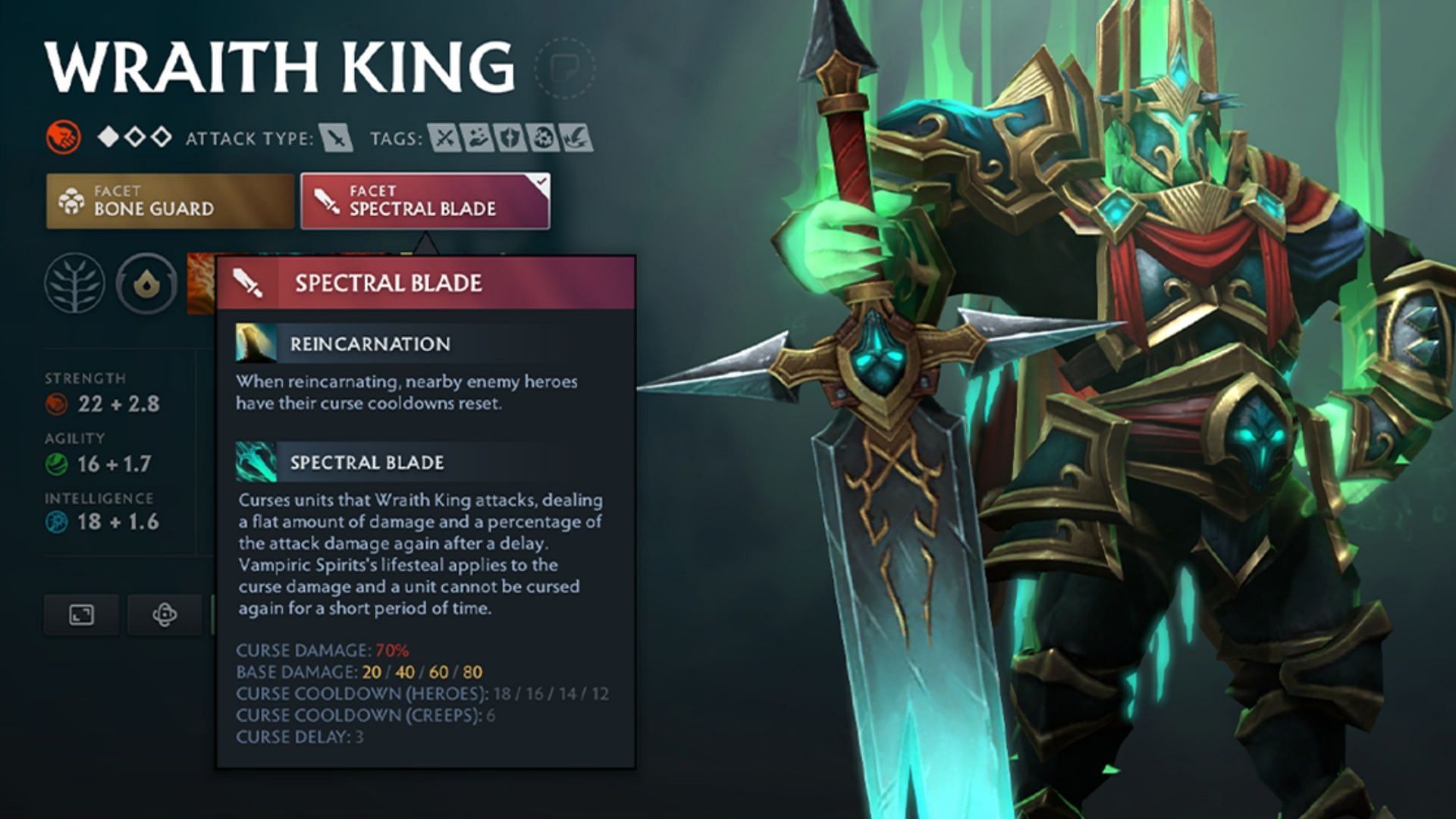 Hero Facets debuted with 7.36 (Image via Valve)