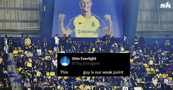 "Worst attacker I have ever seen" - Fans unhappy with Cristiano Ronaldo's Al-Nassr teammate's inclusion in XI to face Al-Riyadh