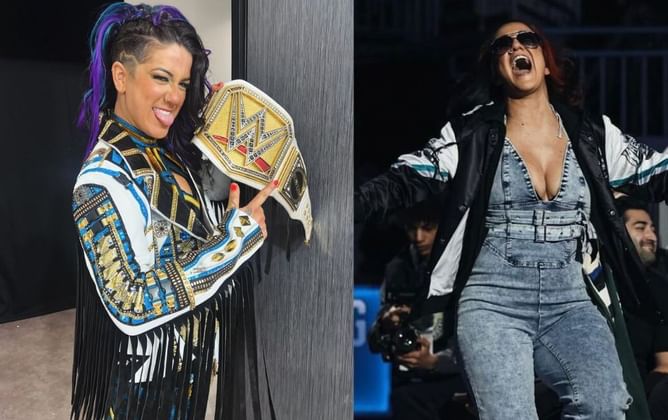 Former WWE Superstar reacts to Bayley and 33-year-old wrestler's hilarious Twitter exchange