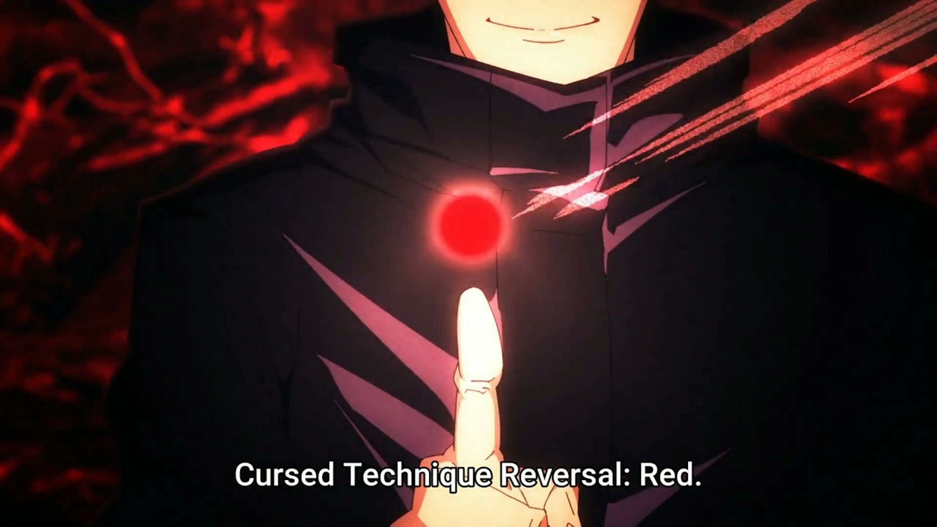 Reverse Cursed Technique (Image via MAPPA)