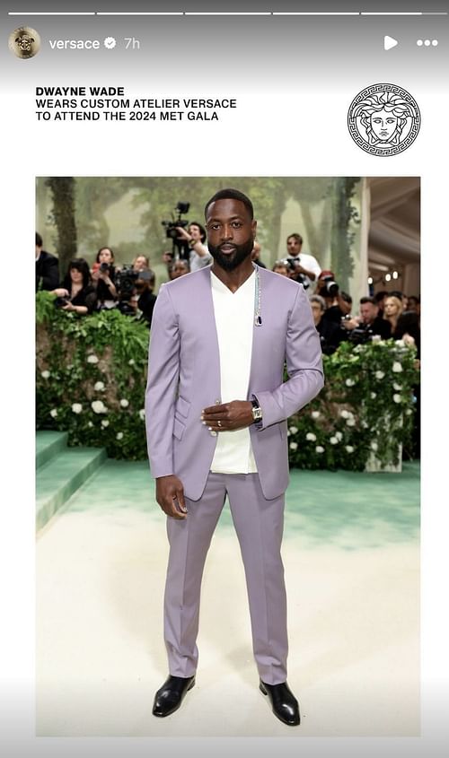 Dwyane Wade at the Met Gala