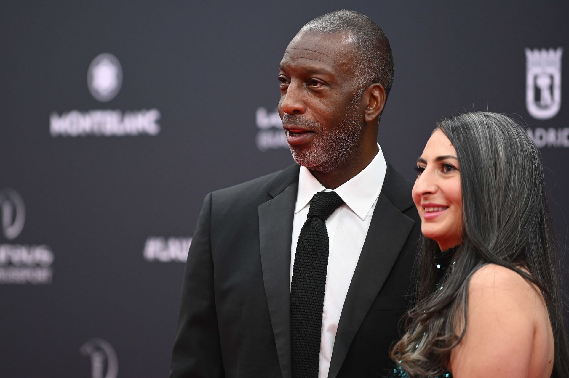 Michael Johnson at the Laureus awards in Madrid