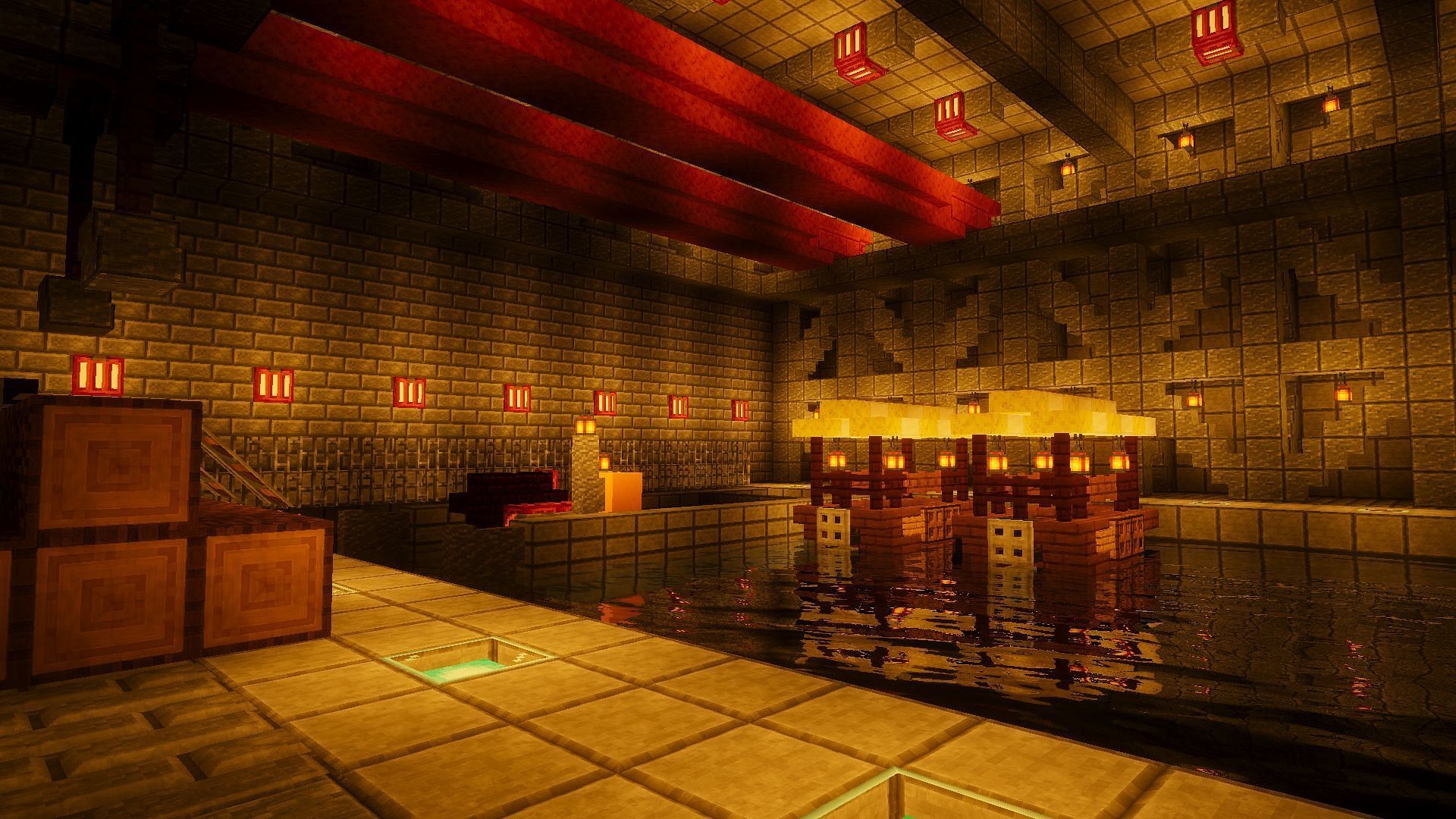 Complimentary Shaders Reimagined (Image via Mojang Studios)