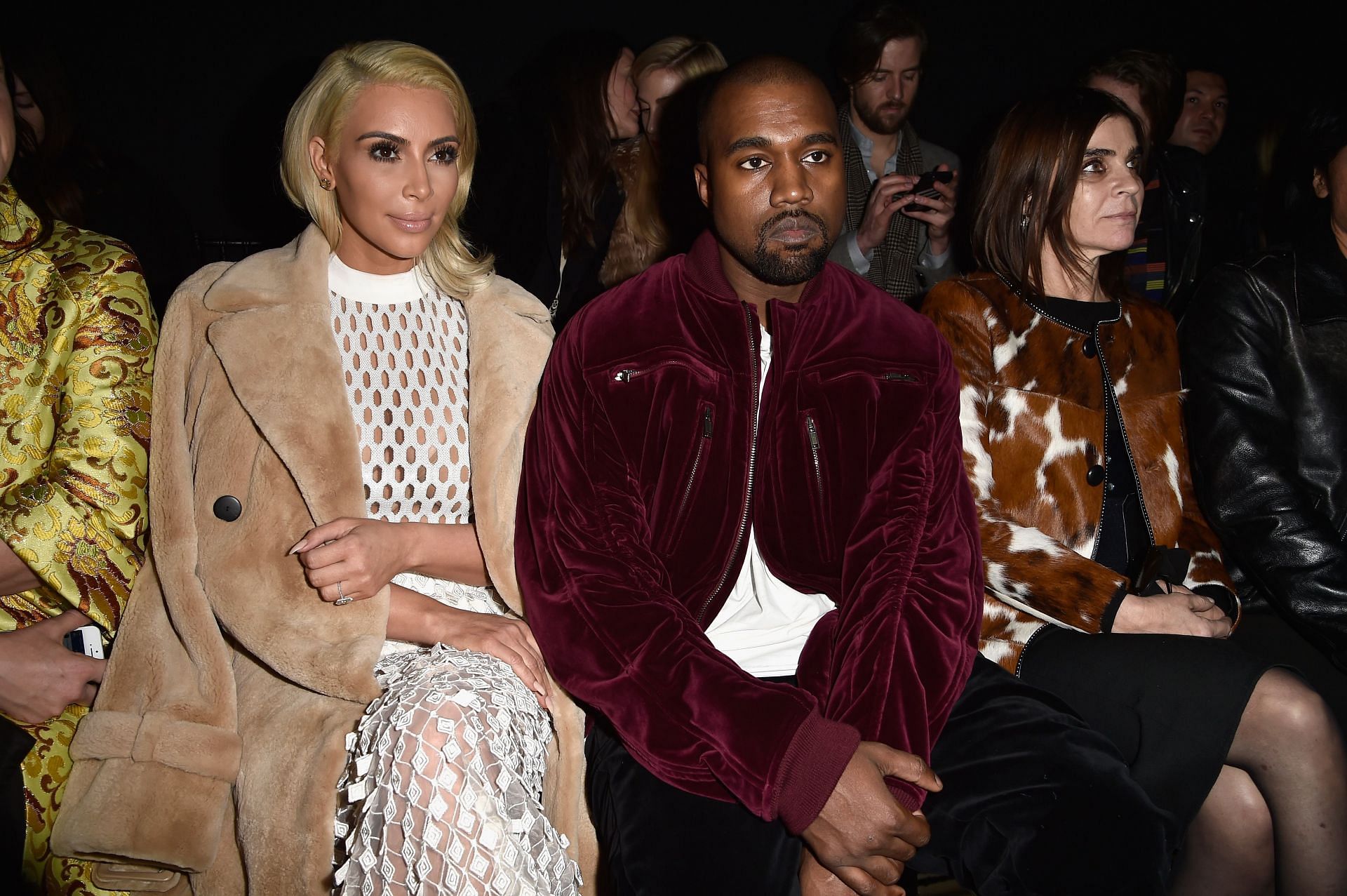 Balenciaga : Front Row - Paris Fashion Week Womenswear Fall/Winter 2015/2016 (Photo by Pascal Le Segretain/Getty Images)