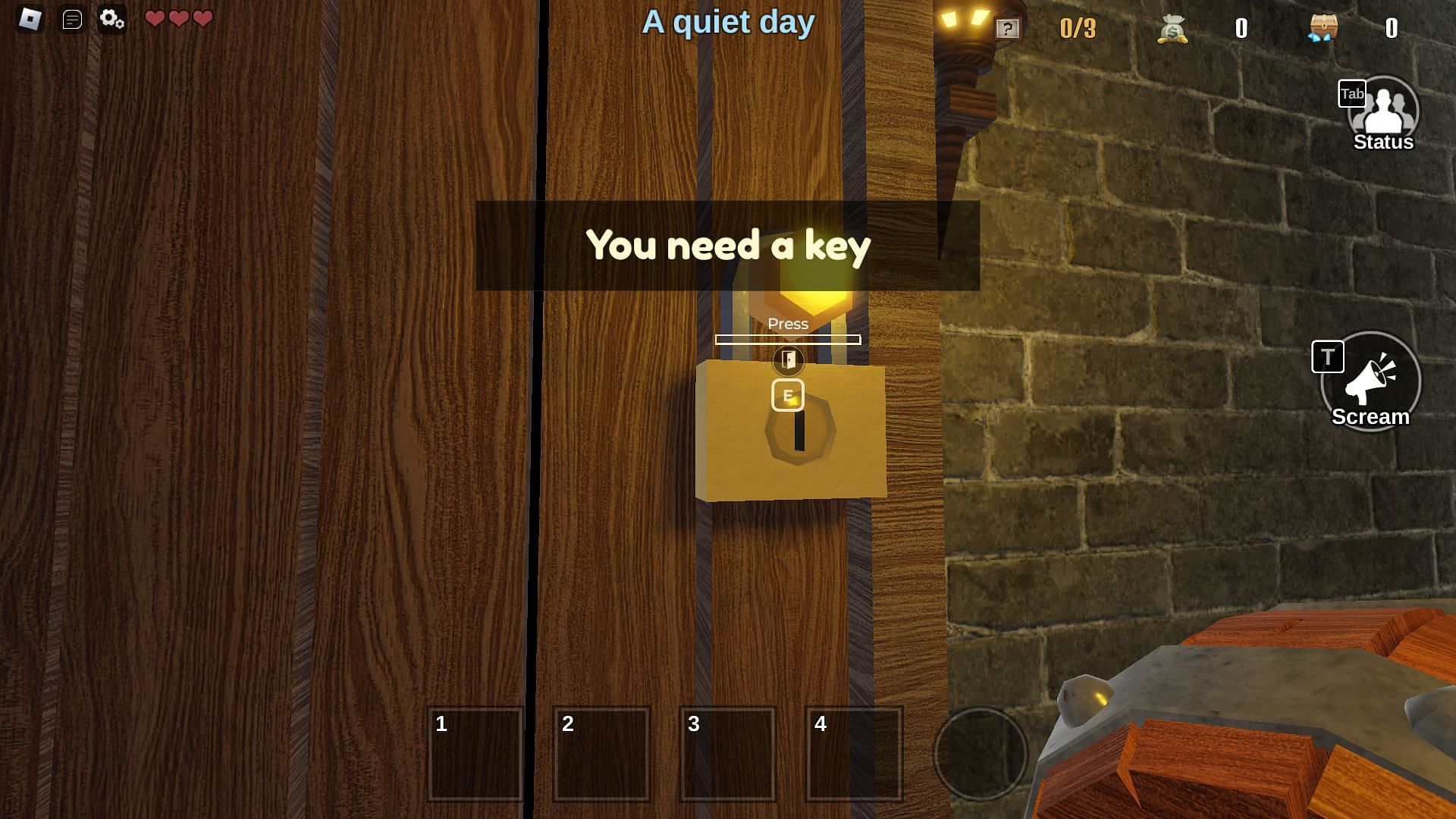 Opening gates requires keys (Image via Roblox)