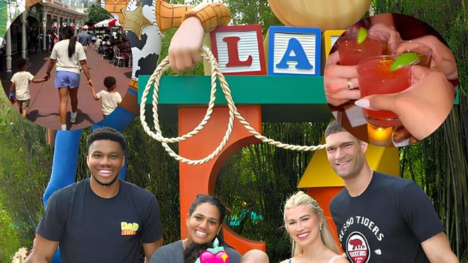 In Pictures: Giannis Antetokounmpo's fiancee Mariah Riddlesprigger gives sneak-peek into Disney World family trip