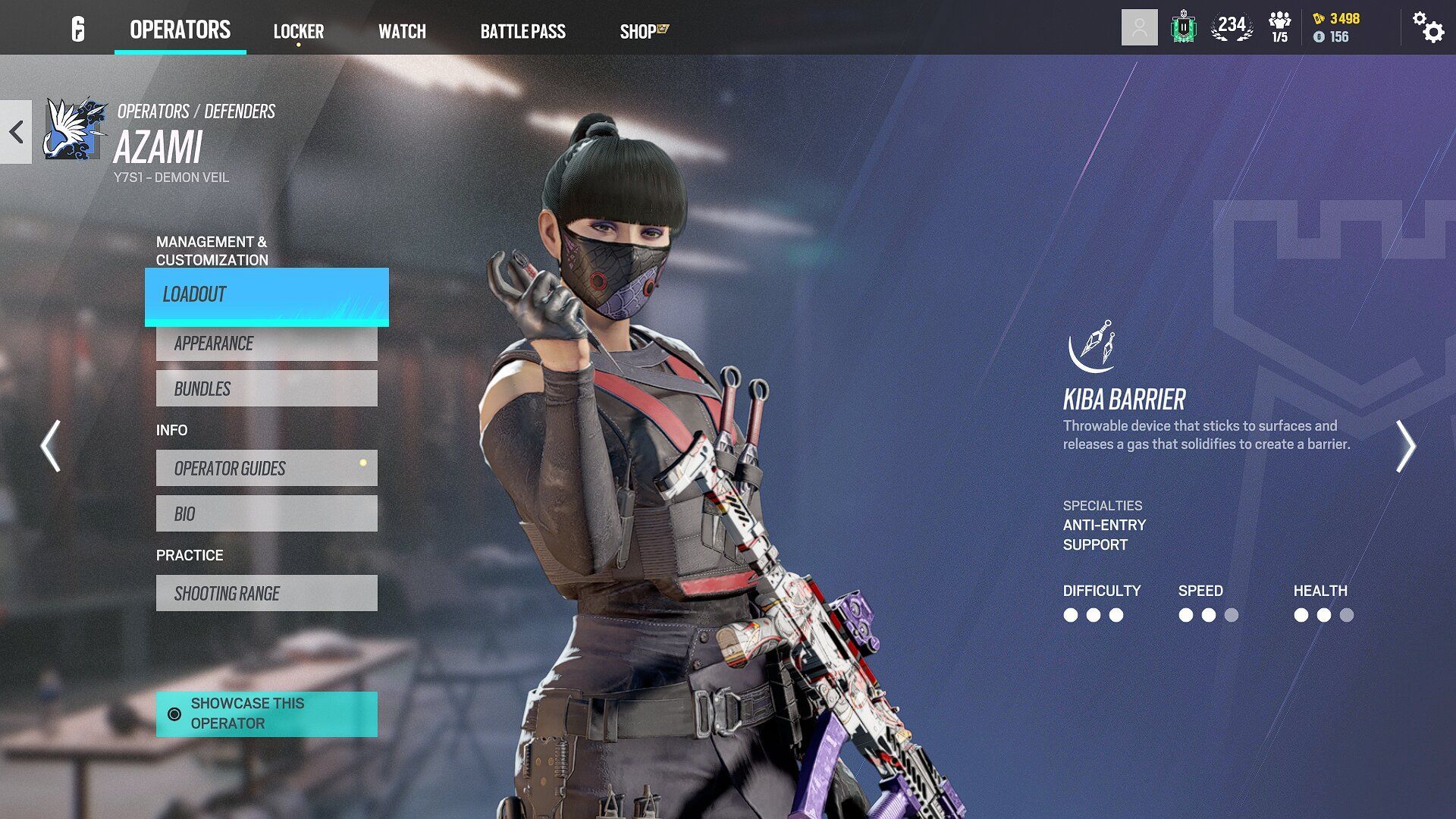 Arguably one of the strongest defender operators for Villa (Image via Ubisoft)