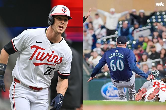 “Umps should've stopped the game” - MLB fans in disbelief as Max Kepler scores while Tayler Saucedo goes down with injury