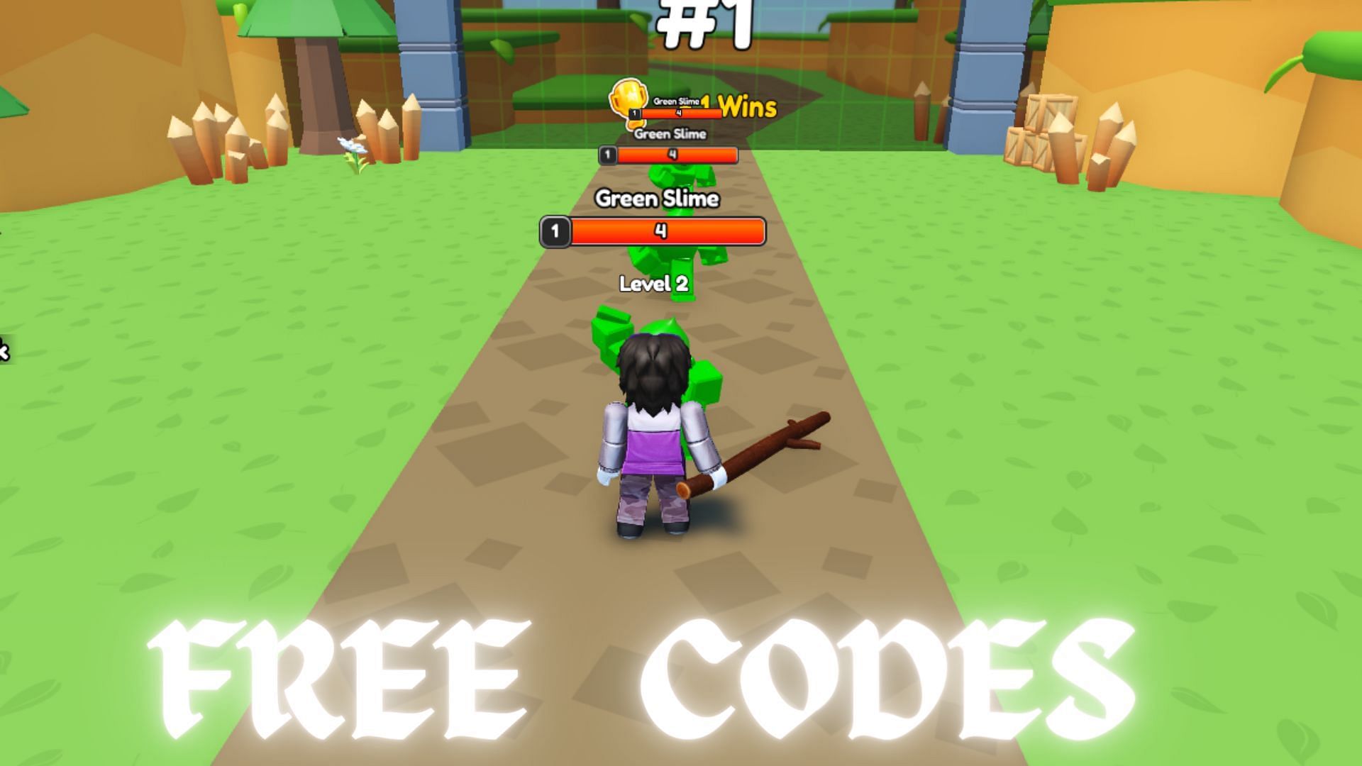 Free Active codes in Warrior Simulator (Image via Roblox || Sportskeeda)