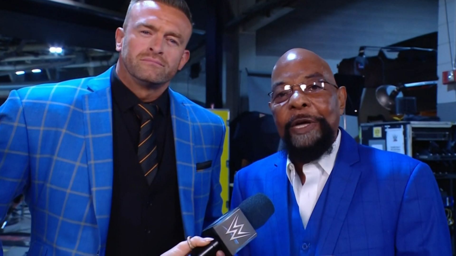 Nick Aldis and Teddy Long during the recent Draft 2024 episode of SmackDown.