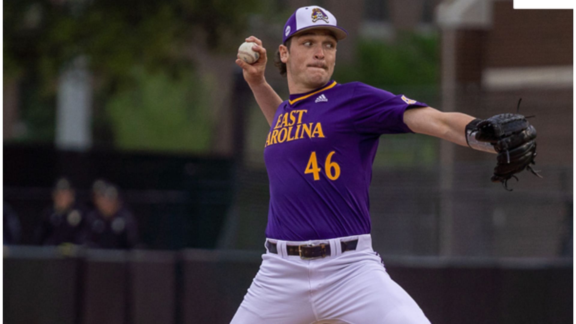 ECU pitcher Trey Yesavage stakes his 9-1 record in the game against South Florida.