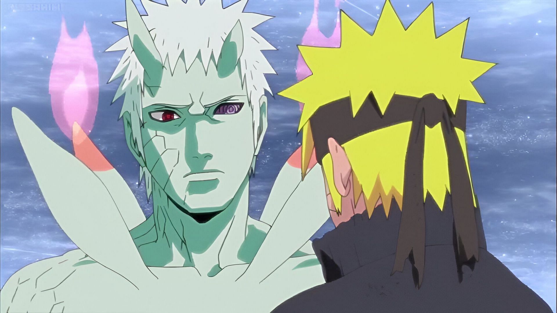 Obito Uchiha and Naruto as seen in Naruto Shippuden (Image via Studio Pierrot)