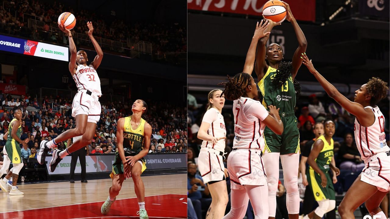 Seattle Storm vs Washington Mystics game player stats and box scores for May 19