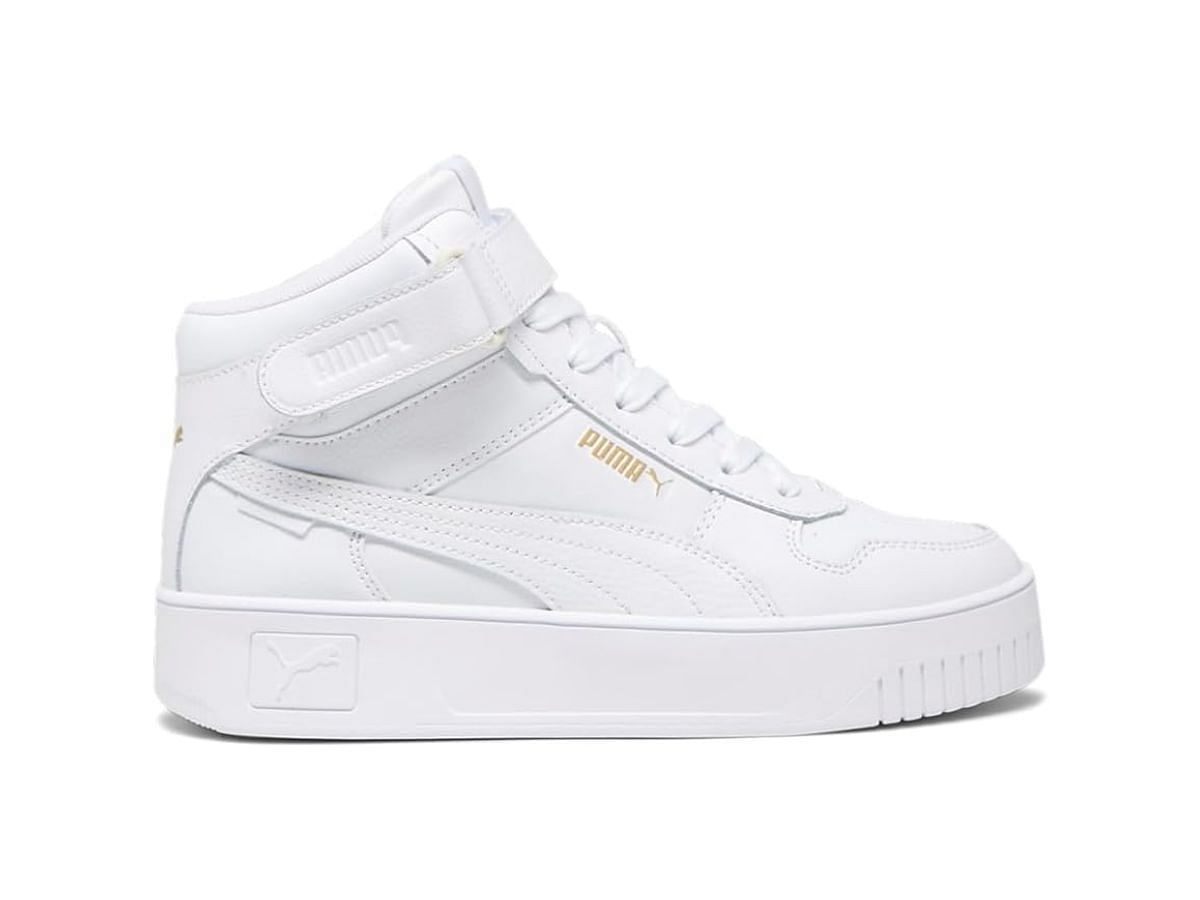 PUMA Carina high-top leather shoes (Image via Amazon)