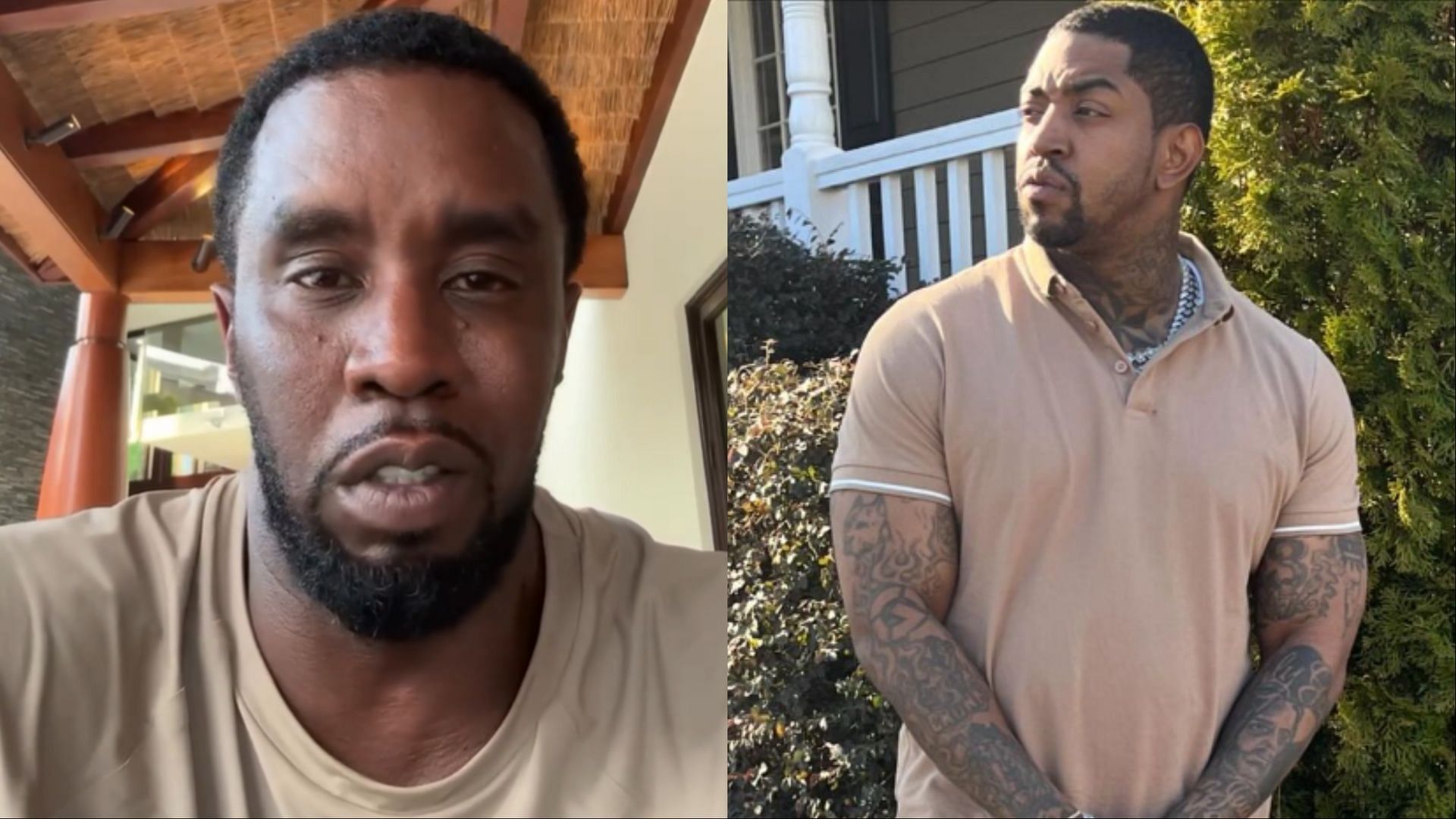 Lil Scrappy fires at Diddy after Cassie Ventura assault footage gets released online (Image via reallilscrappy and diddy/Instagram)