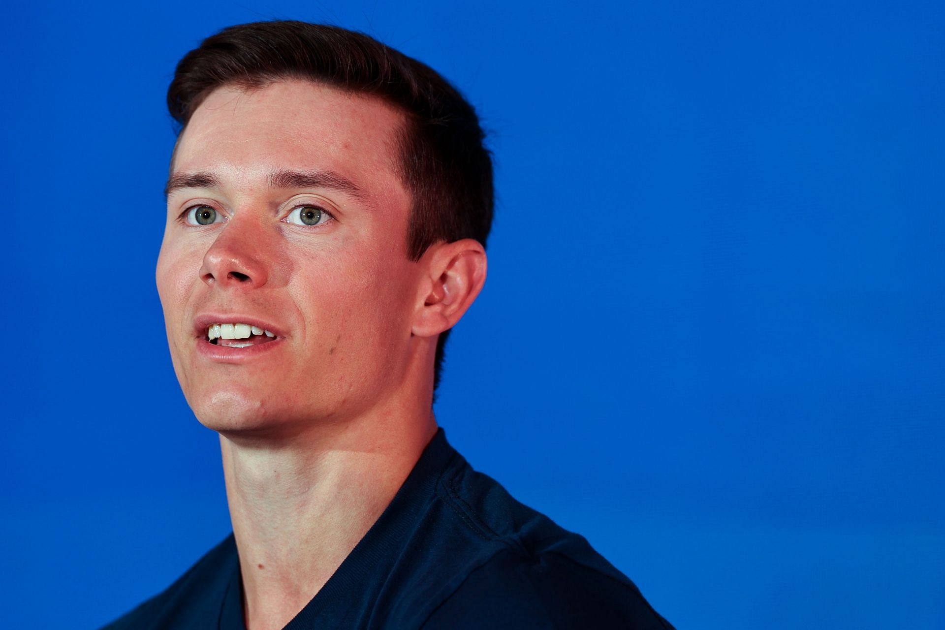 Brody Malone at the Team USA Media Summit in New York (Photo: Getty)