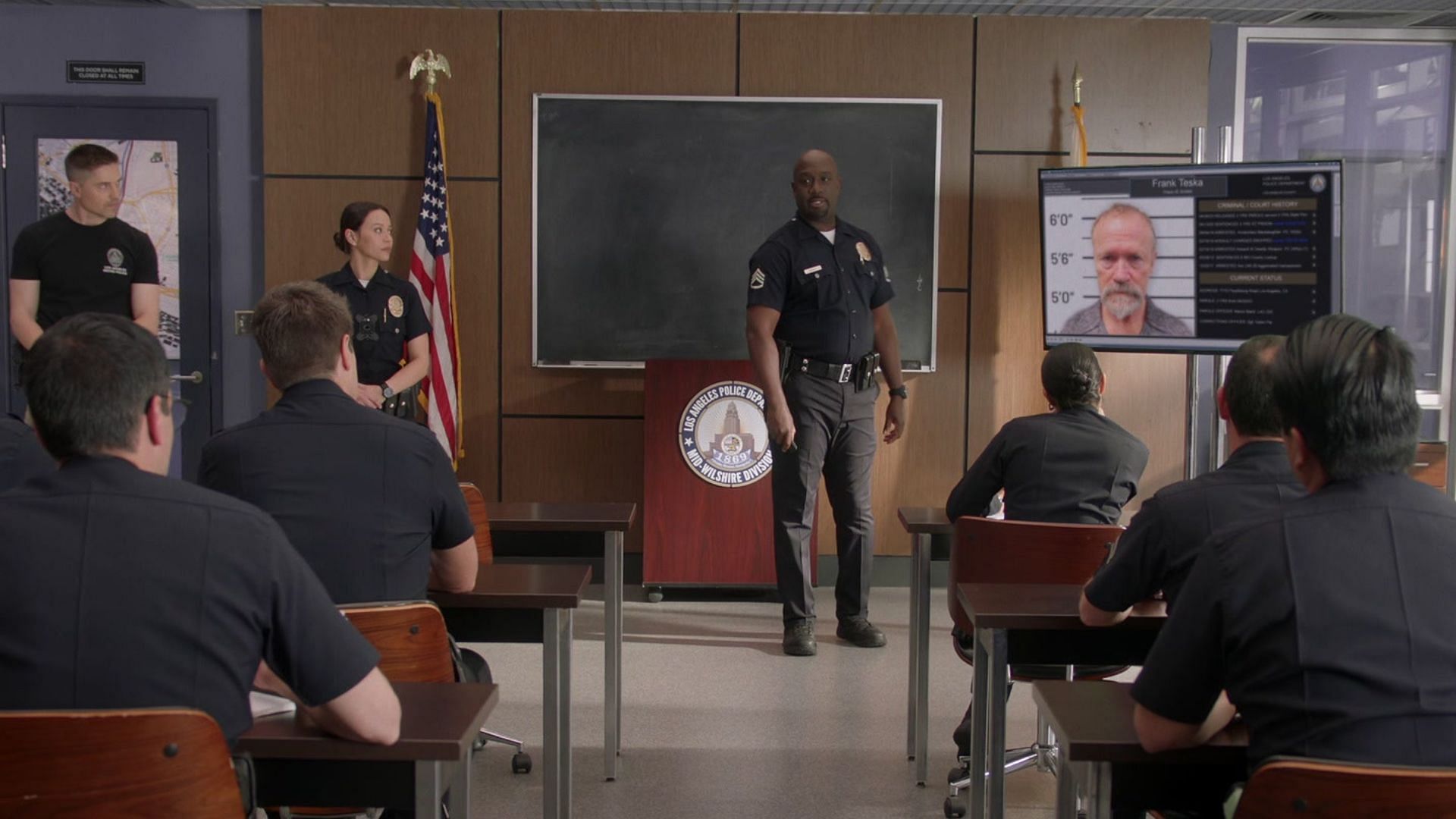 A still from &#039;The Rookie&#039; (Image via X/@therookie)
