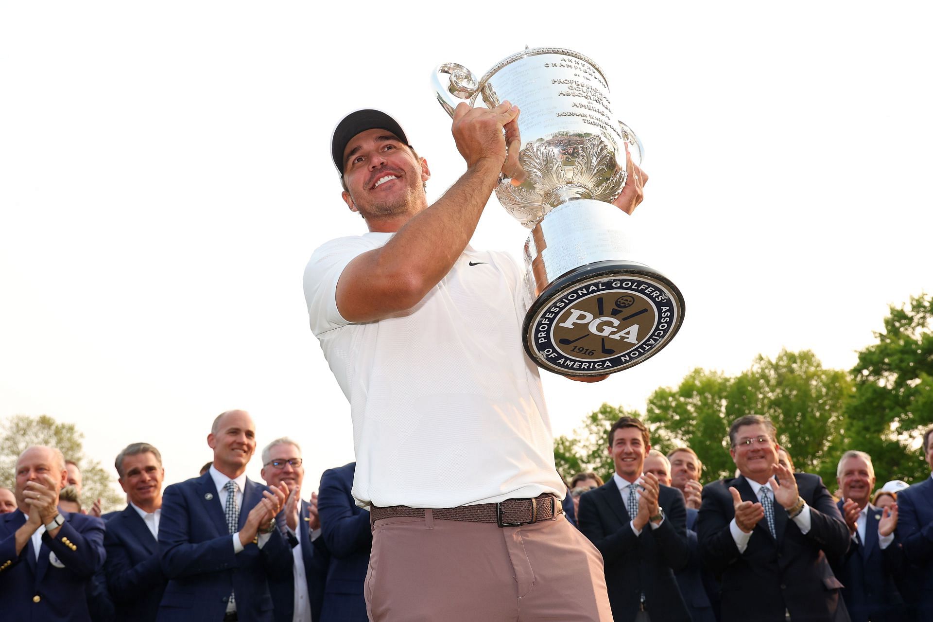 Brooks Koepka after winning in 2023