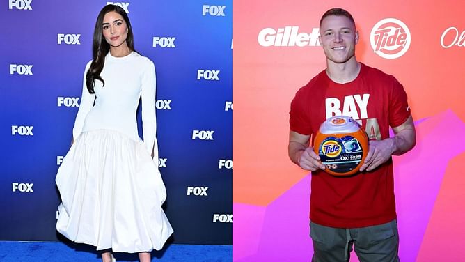 IN PHOTOS: Christian McCaffrey's fiancée Olivia Culpo goes ring shopping in New York