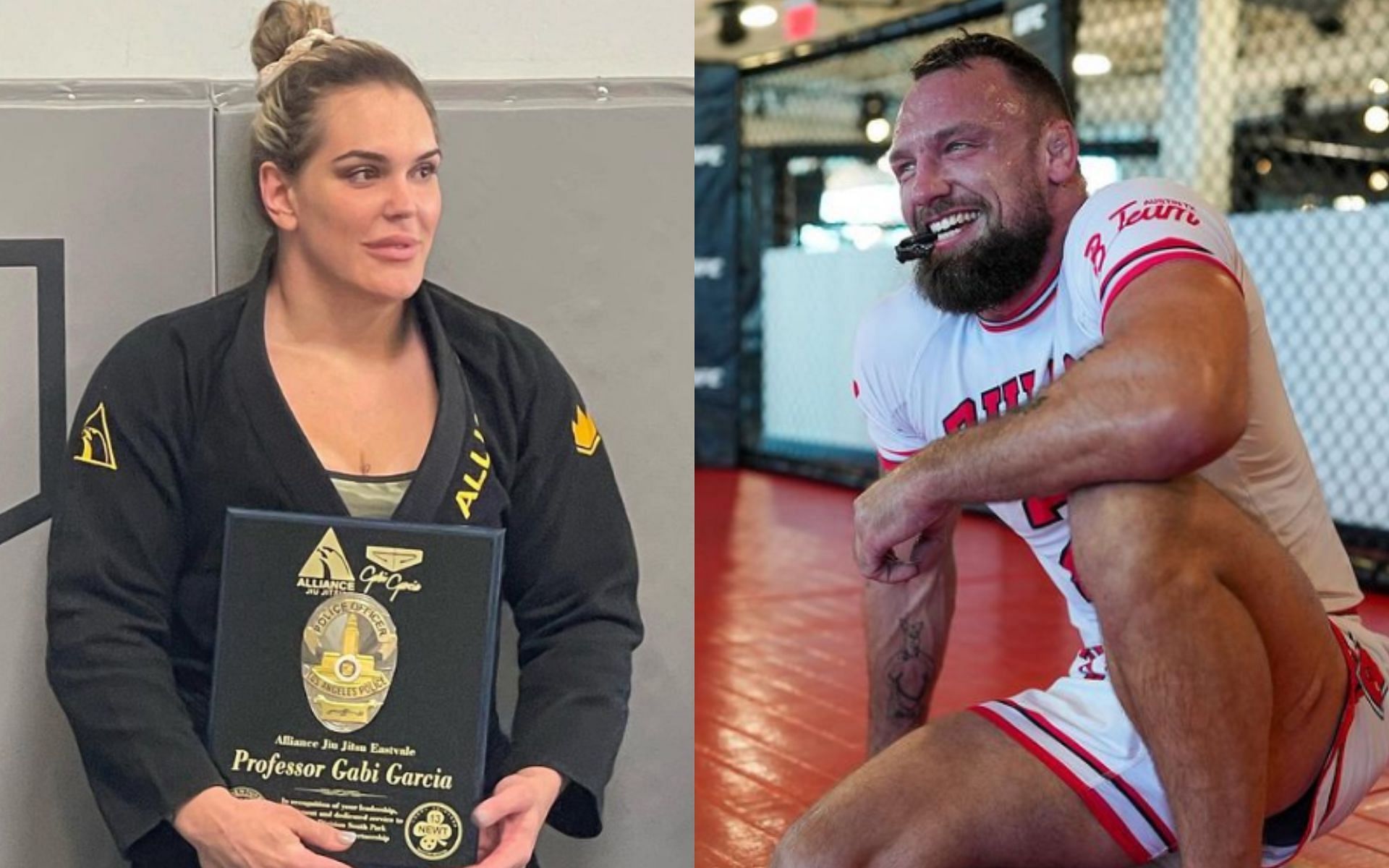 Craig Jones set for epic grappling match against Gabi Garcia [Image courtesy: @craigjonesbjj and @gabigarciaofficial - Instagram]