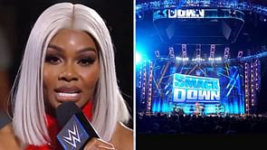 Jade Cargill reacts to a huge botch made by WWE after her match on SmackDown