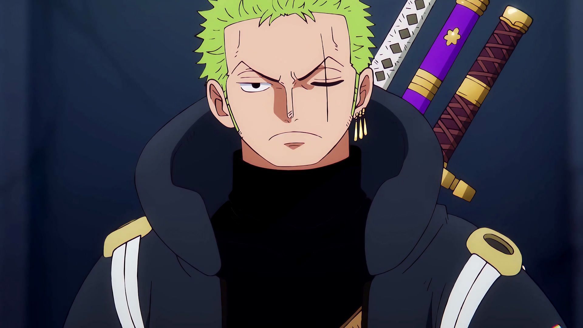 Zoro as seen in the One Piece anime (Image via Toei Animation)