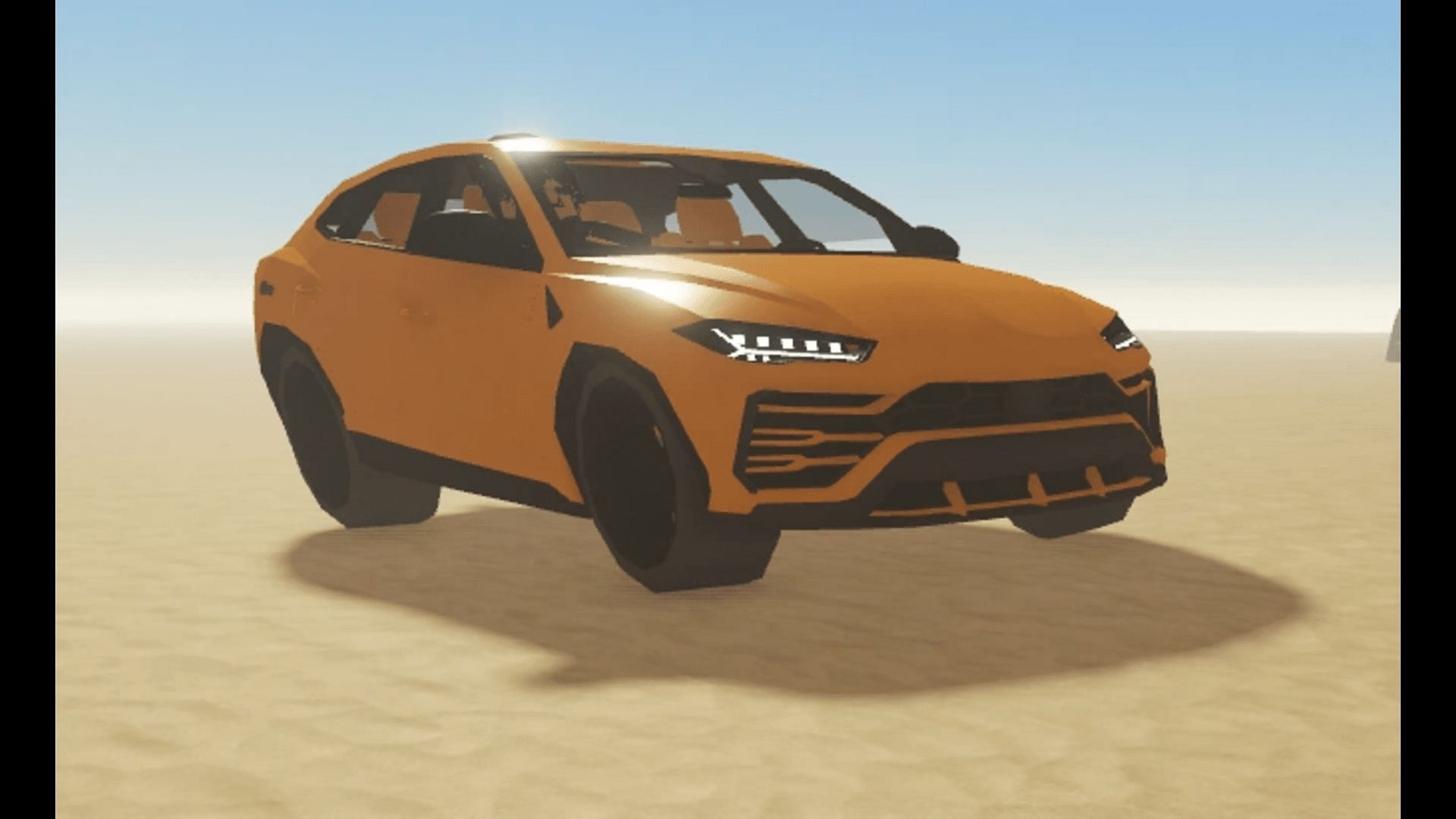 The Exotica based on Lamborghini Urus in A Dusty Trip (Image via Roblox)