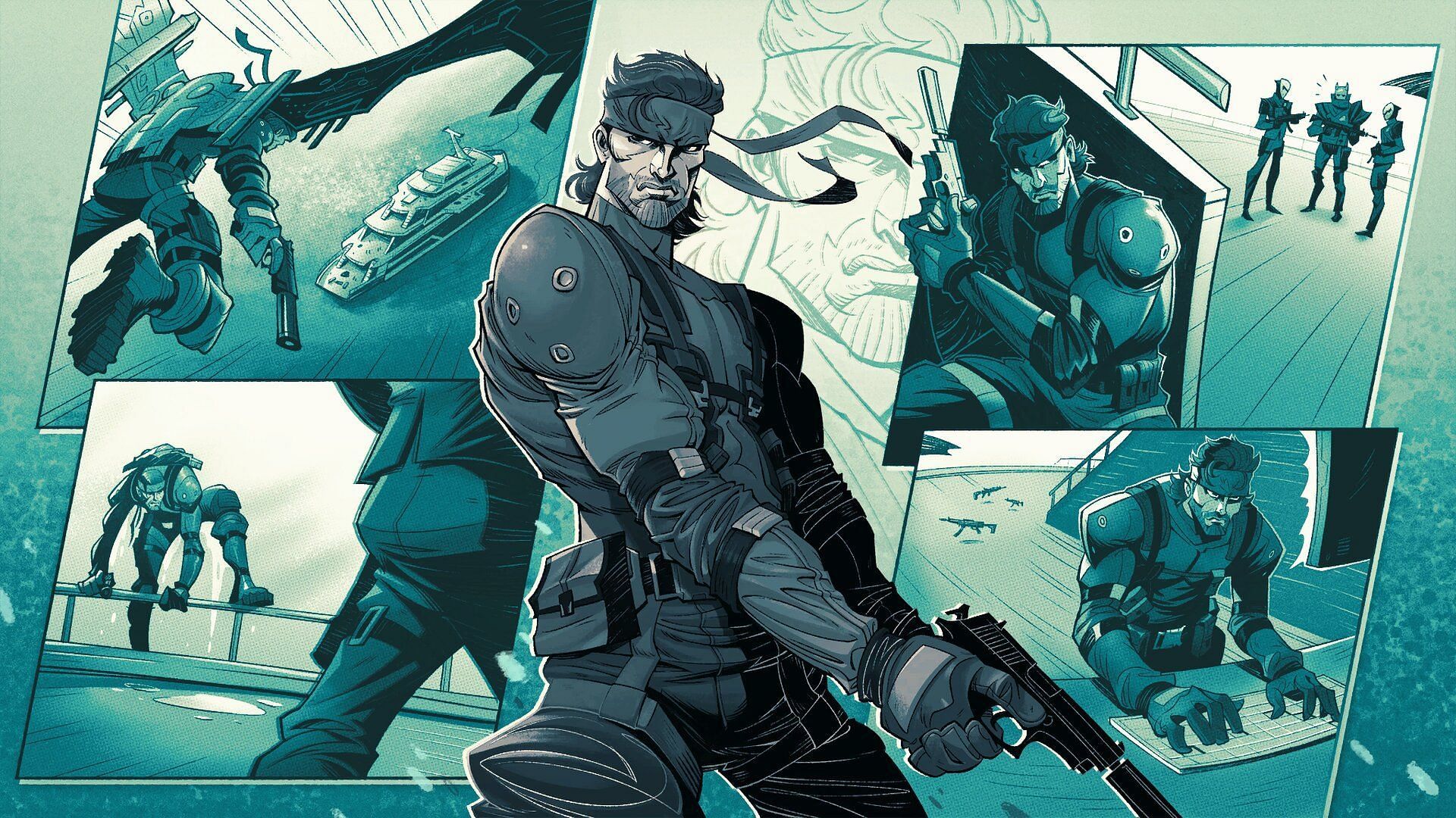 Solid Snake is one of the latest Gaming Legends Series skins to be added to the game. (Image via Epic Games)