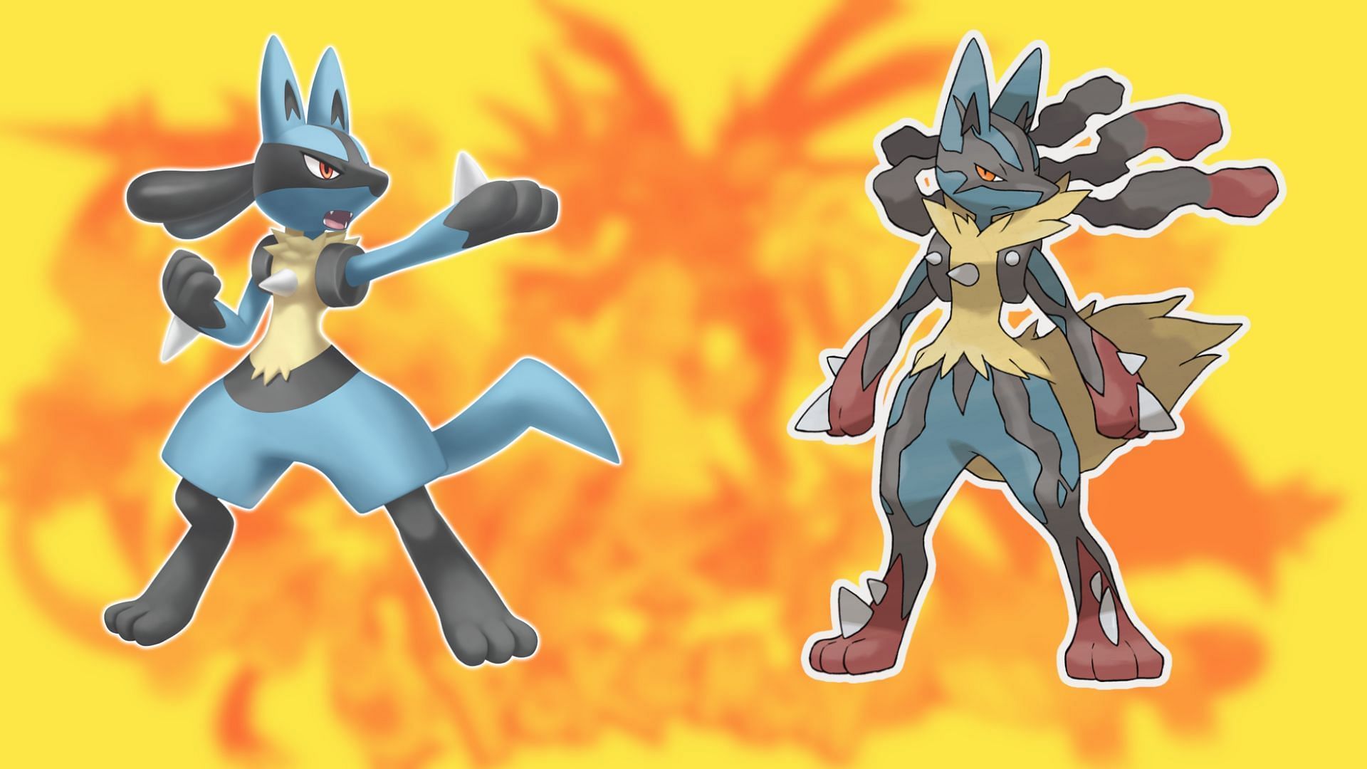 Mega Form of Lucario (Image via TPC)