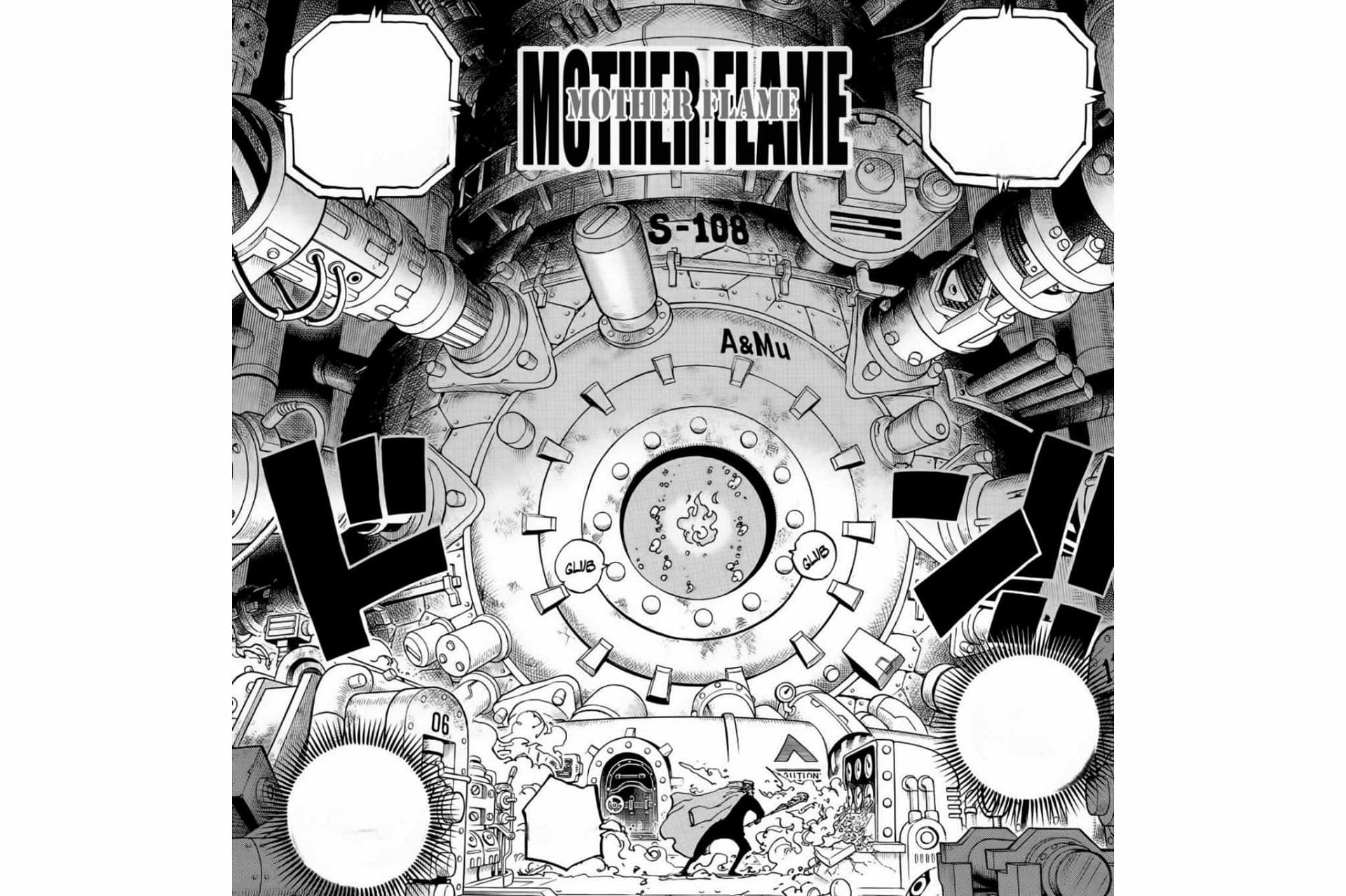 The Mother Flame as seen in the manga (Image via Shueisha)