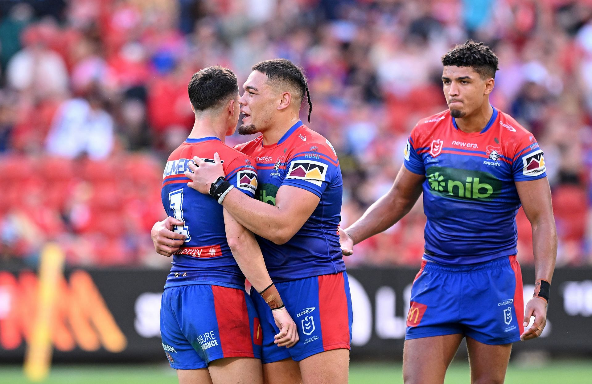 NRL Rd 8 -  Dolphins v Knights