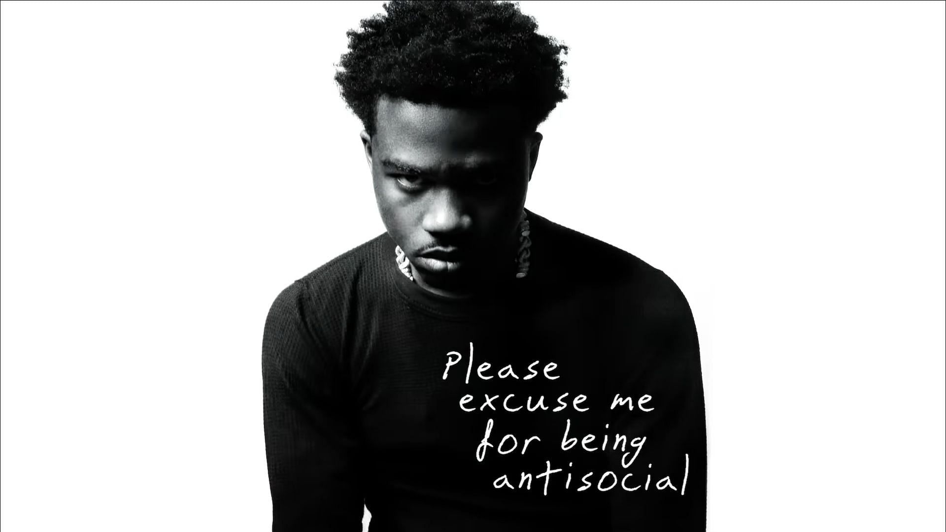 The official album cover for Roddy Ricch&#039;s debut studio album &#039;Please Excuse Me for Being Antisocial&#039; which released on December 6, 2019 (Image via YouTube/@RoddyRicch)