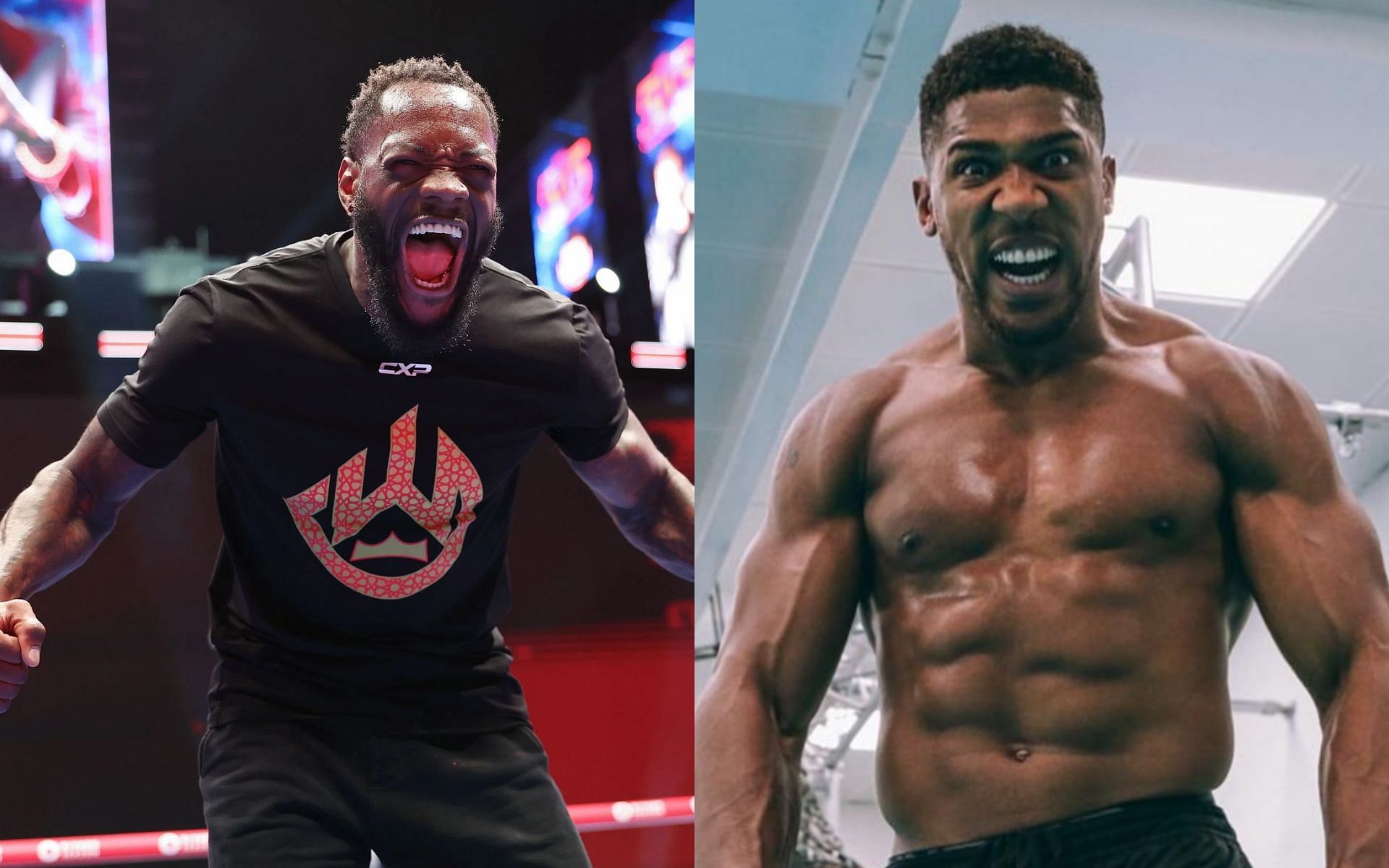 Deontay Wilder (left) and Anthony Joshua (right) could certainly happen later this year, says Eddie Hearn [Images Courtesy: @GettyImages, @anthonyjoshua on Instagram]