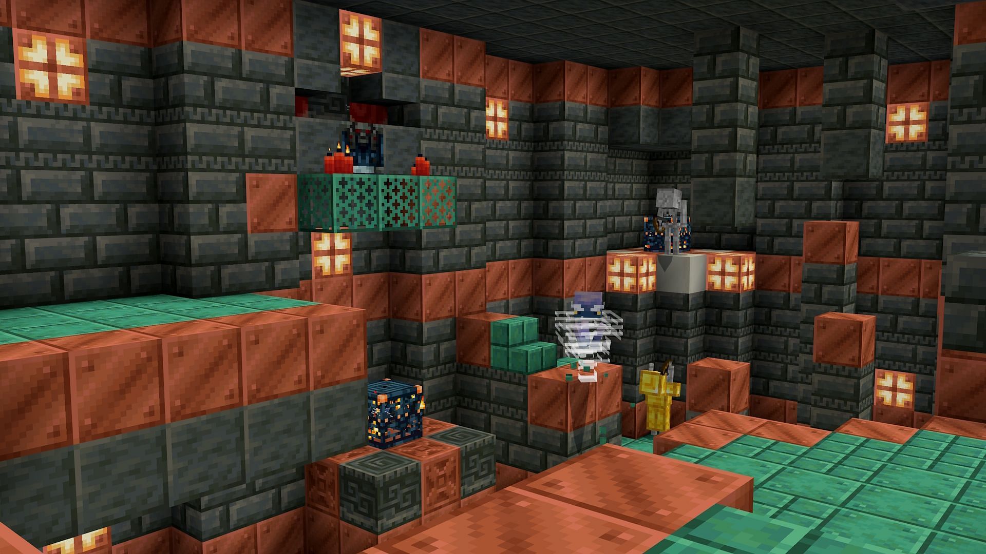 The beta and preview improves the trial chamber features (Image via Mojang Studios)
