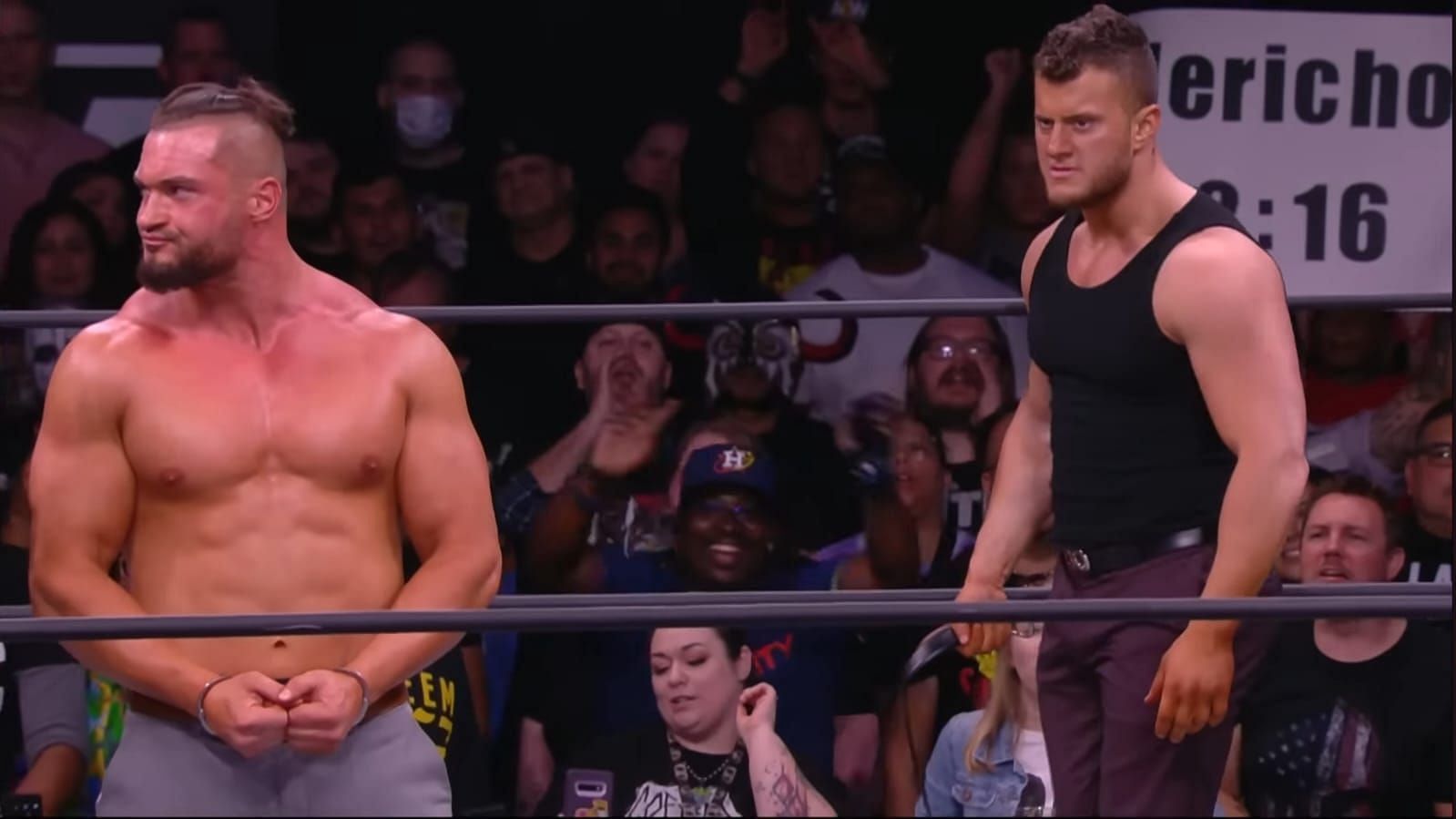 MJF and Wardlow are former rivals