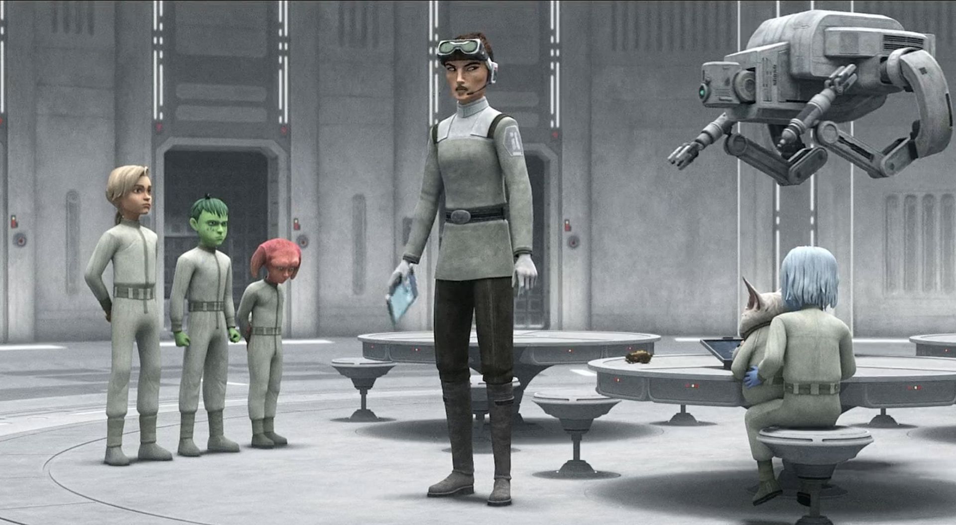 A still from the finale episode of Star Wars: The Bad Batch. (Image via Disney+)