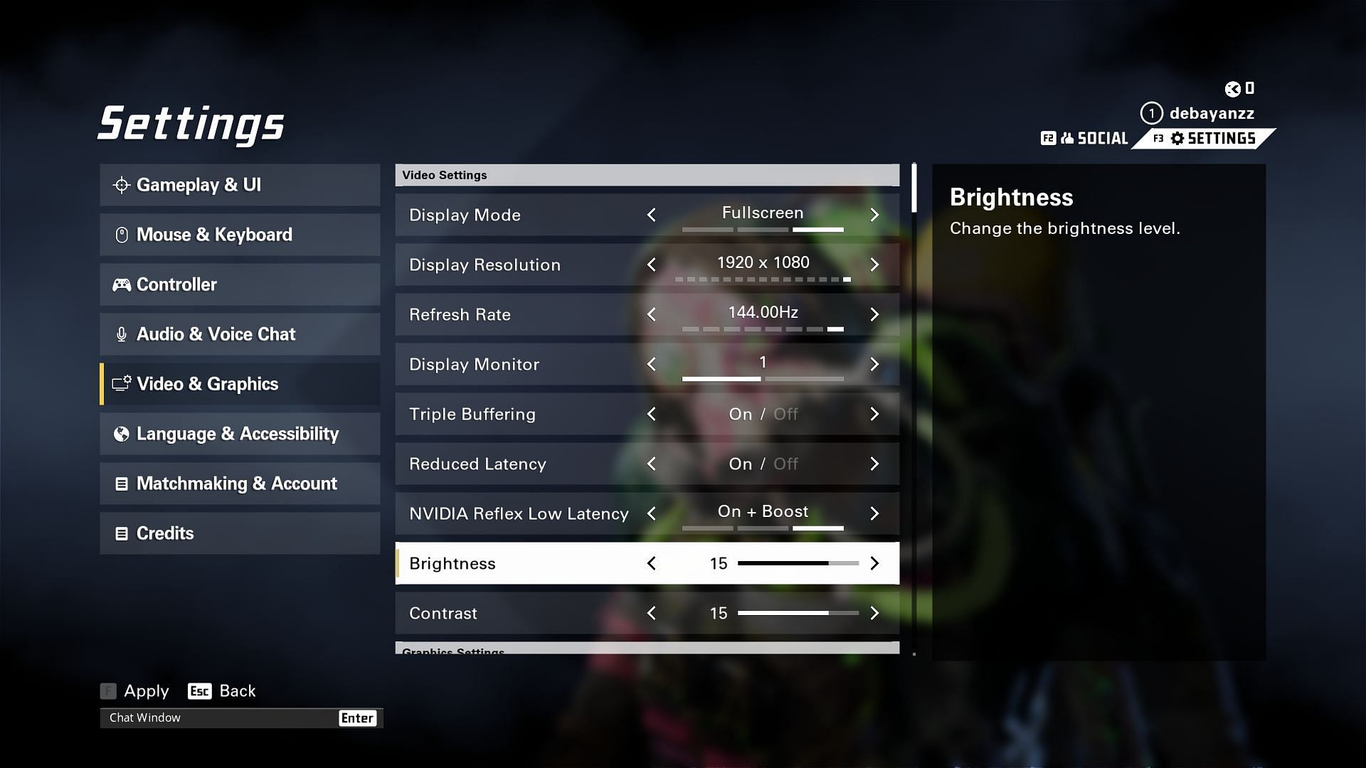 Best video settings (Image via Ubisoft)