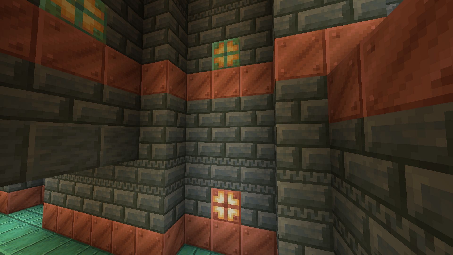 Tuff bricks naturally generate in trial chambers (Image via Mojang Studios)
