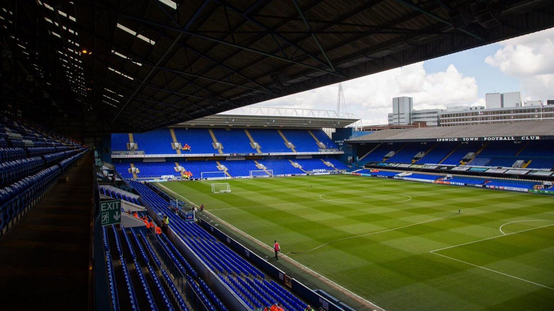Ipswich Town&#039;s Portman Road is first among the confirmed EA FC 25 new stadiums (Image via EA Sports)