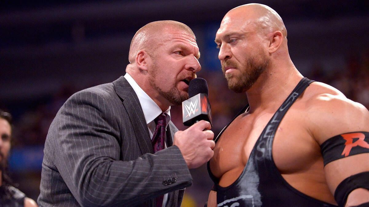 Triple H (left) and Ryback (right)