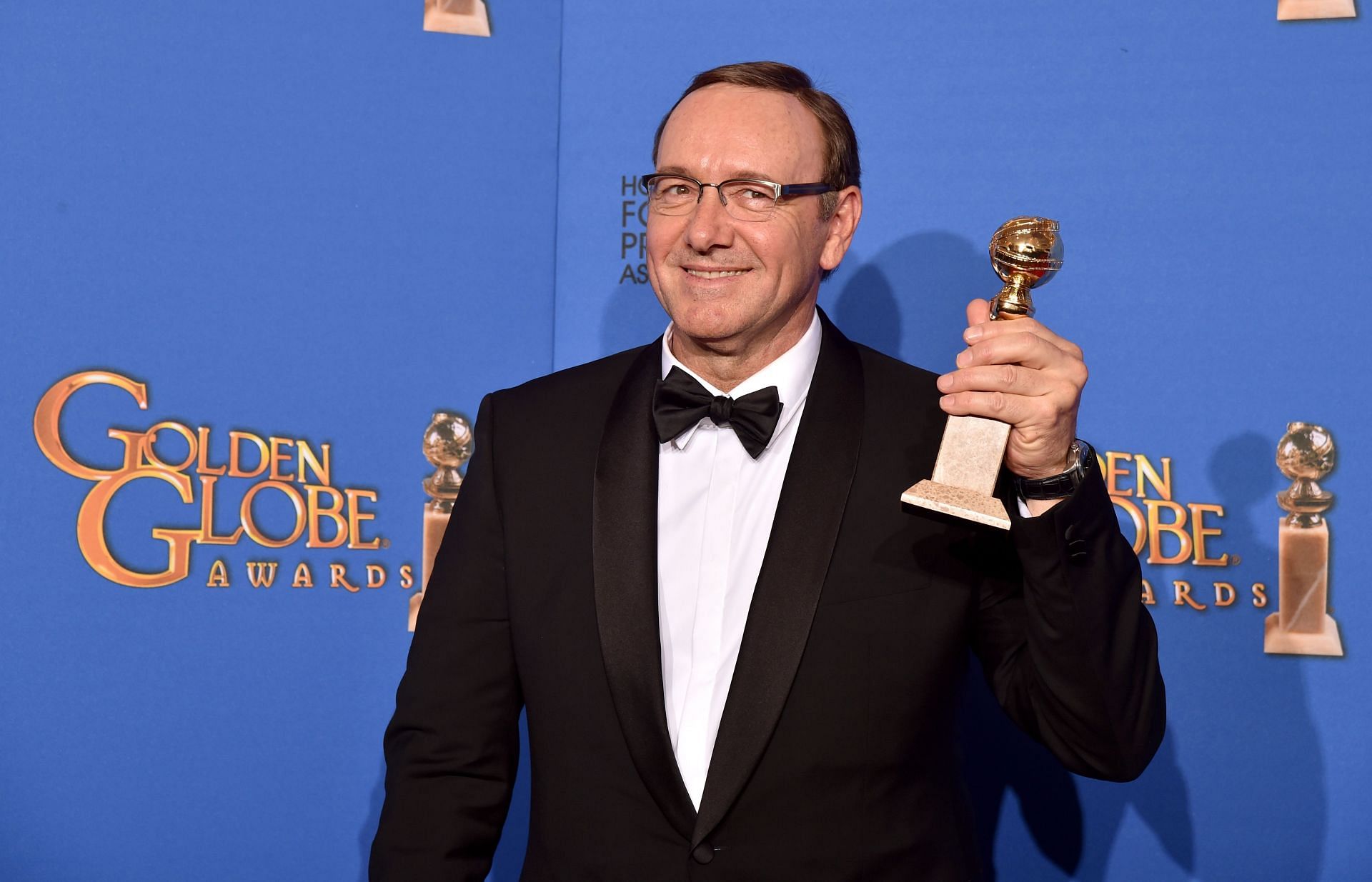 Spacey at the 72nd Annual Golden Globe Awards (Image via Getty)