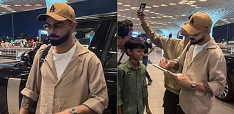Watch Video: T20 World Cup के लिए रवाना हुए विराट कोहली, एयरपोर्ट पर फैंस का दिल जीतते आये नजर