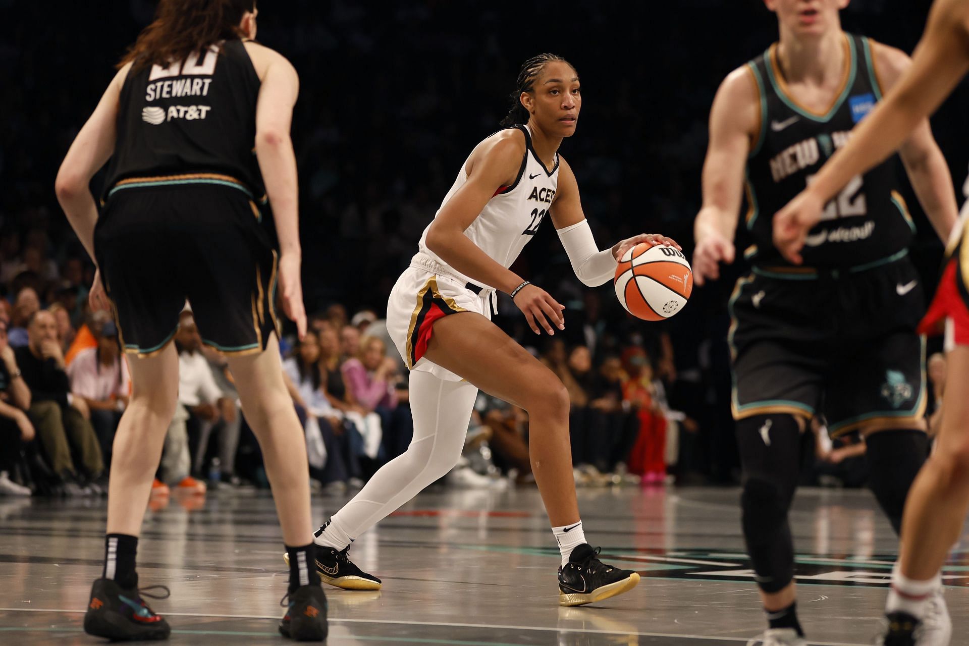 Las Vegas Aces starting lineup and depth chart for 202425 WNBA Season