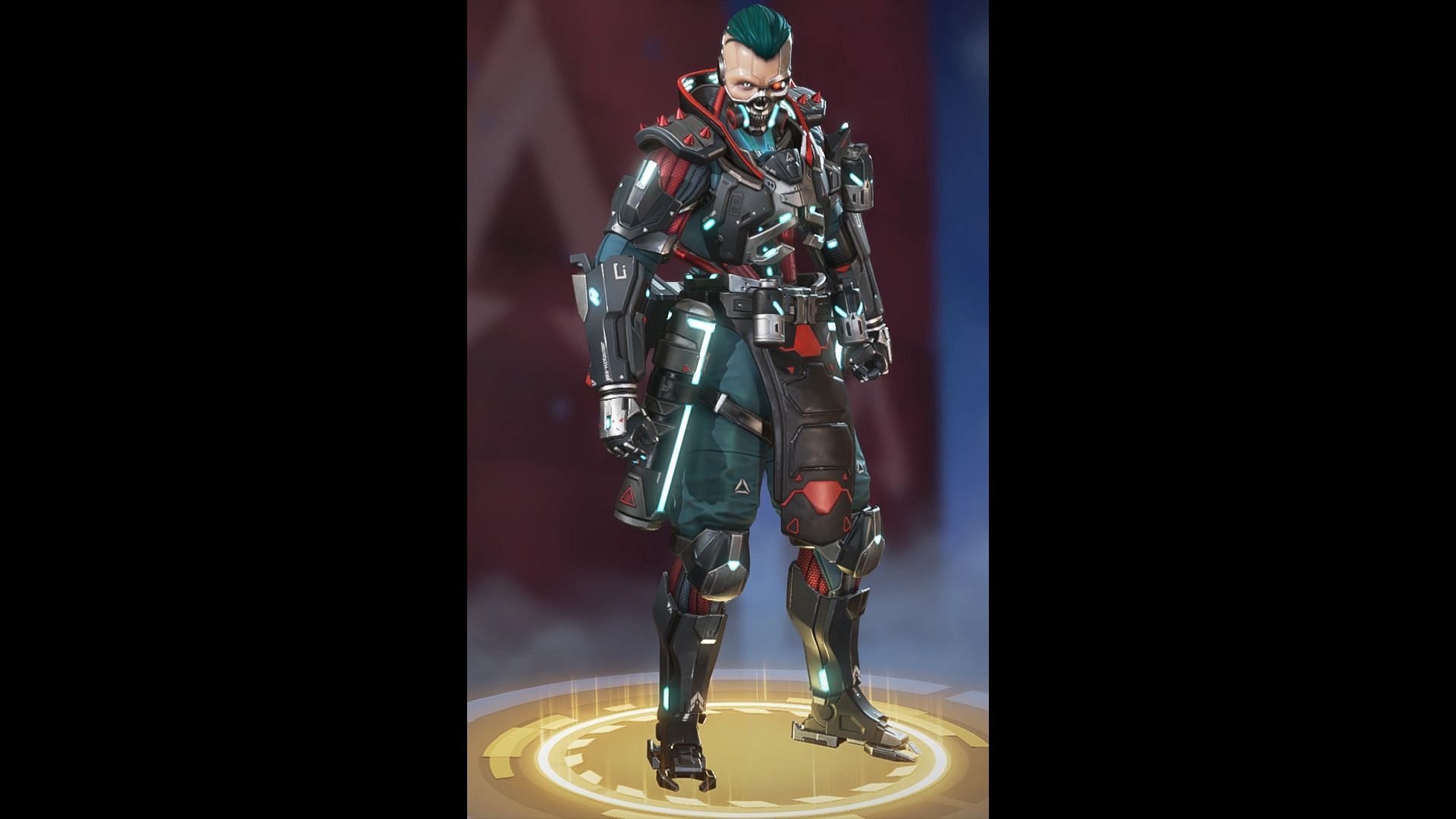 Toxic Terminator Caustic skin in Apex Legends (Image via Electronic Arts)