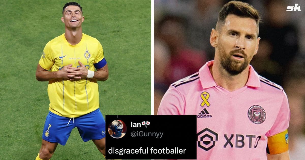 “You'd never hear the end of it if Ronaldo did this” - Fans call Lionel ...