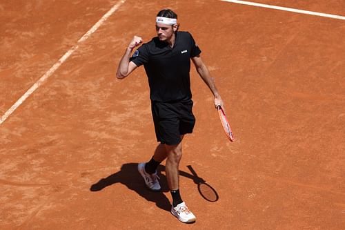 Taylor Fritz at the Italian Open.