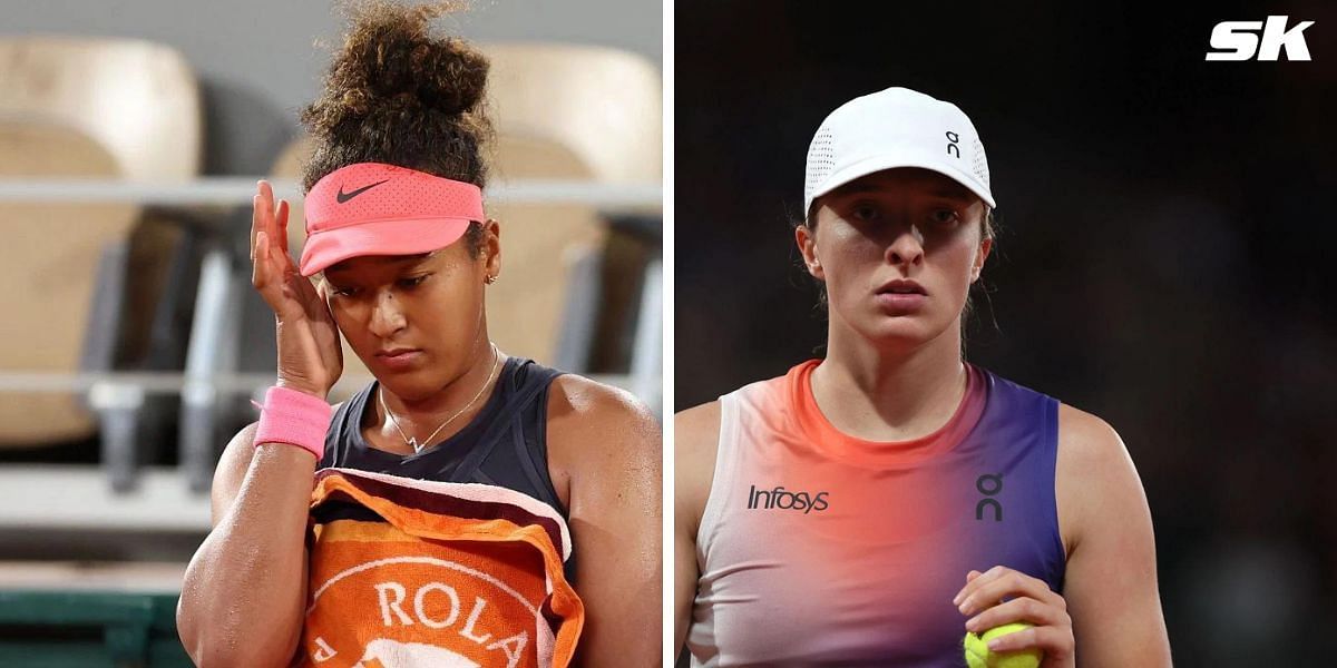 Journalists and fans questioned the empty seats at Naomi Osaka and Iga Swiatek