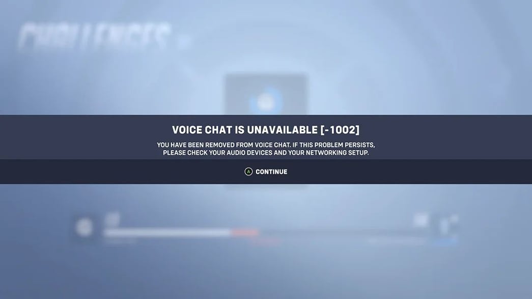 Overwatch 2 voice chat error [-1002]: Possible fixes, reasons, and more